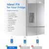 imageWaterdrop ADQ36006101 Replacement for LG LT700P Refrigerator Water Filter Kenmore 9690 469690 ADQ36006102 LFXS30766S RFC1200A FML3 and LT120F Fresh Air Filter 3 Combo3 Combo Pack of 1