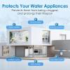 imageWaterdrop AP810 Whole House Water Filter Replacement for 3M AquaPure AP810 AP801 AP811 Whirlpool WHKFGD25BB WHKFDWHBB 5 Micron 10quot x 45quot Well ampamp Tap Water Filter Pack of 34