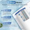 imageWaterdrop AP810 Whole House Water Filter Replacement for 3M AquaPure AP810 AP801 AP811 Whirlpool WHKFGD25BB WHKFDWHBB 5 Micron 10quot x 45quot Well ampamp Tap Water Filter Pack of 34