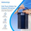 imageWaterdrop Alkaline Electric Water Filter Pitcher Rechargeable Water Dispenser Instant 200Gallon 15Cup Countertop System NSFANSI 42 Reduce PFOAPFOS Chlorine Lead Blue with 1 FilterMidnight Blue