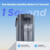 imageWaterdrop Alkaline Electric Water Filter Pitcher Rechargeable Water Dispenser Instant 200Gallon 15Cup Countertop System NSFANSI 42 Reduce PFOAPFOS Chlorine Lead Blue with 1 FilterMidnight Blue