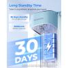 imageWaterdrop Alkaline Electric Water Filter Pitcher Rechargeable Water Dispenser Instant 200Gallon 15Cup Countertop System NSFANSI 42 Reduce PFOAPFOS Chlorine Lead Blue with 1 FilterSky blue