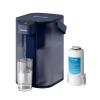 imageWaterdrop Alkaline Electric Water Filter Pitcher Rechargeable Water Dispenser Instant 200Gallon 15Cup Countertop System NSFANSI 42 Reduce PFOAPFOS Chlorine Lead Blue with 1 FilterMidnight Blue
