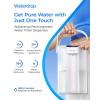 imageWaterdrop Alkaline Electric Water Filter Pitcher Rechargeable Water Dispenser Instant 200Gallon 15Cup Countertop System NSFANSI 42 Reduce PFOAPFOS Chlorine Lead Blue with 1 FilterWhite