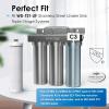 imageWaterdrop C3 Under Sink Carbon Water Filter Replacement for TSTUF UltraFiltration Under Sink Water Filter System 1 Pack