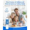 imageWaterdrop DA2900020B Refrigerator Water Filter Replacement for Samsung HAFCINEXP DA2900020AB DA2900020B1 RF263BEAESR RF28HMEDBSR RF263TEAESG RF4287HARS 3 Filters Package May Vary6 Count Pack of 1