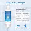 imageWaterdrop DA9717376B Replacement for Samsung HAFQINEXP DA9708006C RF28R7201SR RF28R7351SG WDF45 Refrigerator Water Filter 2 Filters2