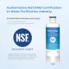 imageWaterdrop DA9717376B Replacement for Samsung HAFQINEXP DA9708006C RF28R7201SR RF28R7351SG WDF45 Refrigerator Water Filter 2 Filters2