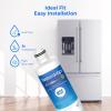 imageWaterdrop DA9717376B Replacement for Samsung HAFQINEXP DA9708006C RF28R7201SR RF28R7351SG WDF45 Refrigerator Water Filter 2 Filters3