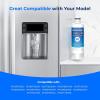 imageWaterdrop DA9717376B Replacement for Samsung HAFQINEXP DA9708006C RF28R7201SR RF28R7351SG WDF45 Refrigerator Water Filter 2 Filters3