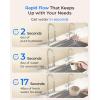 imageWaterdrop DST Under Sink Water Filter System Under Sink Water Filtration System NSF Certified Elements Reduce Chlorine PFOAPFOS Bad Taste ampamp Odor Silver Ions Enhanced Filtration Stainless SteelPitch BlackReduces PFOAPFOS