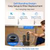 imageWaterdrop DST Under Sink Water Filter System Under Sink Water Filtration System NSF Certified Elements Reduce Chlorine PFOAPFOS Bad Taste ampamp Odor Silver Ions Enhanced Filtration Stainless SteelJet BlackReduces Lead