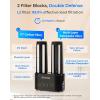 imageWaterdrop DST Under Sink Water Filter System Under Sink Water Filtration System NSF Certified Elements Reduce Chlorine PFOAPFOS Bad Taste ampamp Odor Silver Ions Enhanced Filtration Stainless SteelJet BlackReduces Lead