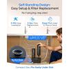 imageWaterdrop DST Under Sink Water Filter System Under Sink Water Filtration System NSF Certified Elements Reduce Chlorine PFOAPFOS Bad Taste ampamp Odor Silver Ions Enhanced Filtration Stainless SteelPitch BlackReduces PFOAPFOS
