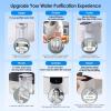 imageWaterdrop Electric Water Filter Pitcher Rechargeable Water Dispenser Instant 15Cup Countertop Purifier NSFANSI 401ampamp53ampamp42ampamp372 Reduce PFAS Lead Chlorine White with 1 Filter Does not Lower TDS