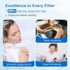 imageWaterdrop FXHTC Whole House Carbon Water Filter Replacement for GE FXHTC GXWH40L GXWH35F Culligan RFCBBSA American Plumber W10PR W10BC WRC25HD 10quot x 45quot Cartridge 5 Micron Pack of 31