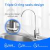 imageWaterdrop Filtered Water Faucet Drinking Water Faucet Reverse Osmosis Faucet RO Faucet Water Filter Faucet for Kitchen Sink Water Dispenser Faucet Stainless Steel LeadFreePolished Chrome