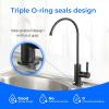 imageWaterdrop Filtered Water Faucet Drinking Water Faucet Reverse Osmosis Faucet RO Faucet Water Filter Faucet for Kitchen Sink Water Dispenser Faucet Stainless Steel LeadFreeBLK
