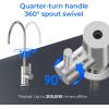 imageWaterdrop Filtered Water Faucet Drinking Water Faucet Reverse Osmosis Faucet RO Faucet Water Filter Faucet for Kitchen Sink Water Dispenser Faucet Stainless Steel LeadFreeBrushed Stainless Steel