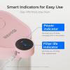 imageWaterdrop FreshTaste Instant Water Filter Pitcher Rechargeable Powerful Dispenser Reduce Chlorine Lead Copper Purify Soften Water 17Cup White Does not Lower TDSBlush pink