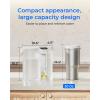 imageWaterdrop FreshTaste Instant Water Filter Pitcher Rechargeable Powerful Dispenser Reduce Chlorine Lead Copper Purify Soften Water 17Cup White Does not Lower TDSAdvanced White