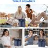 imageWaterdrop FreshTaste Instant Water Filter Pitcher Rechargeable Powerful Dispenser Reduce Chlorine Lead Copper Purify Soften Water 17Cup White Does not Lower TDSMidnight Blue