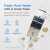imageWaterdrop FreshTaste Instant Water Filter Pitcher Rechargeable Powerful Dispenser Reduce Chlorine Lead Copper Purify Soften Water 17Cup White Does not Lower TDSSky blue