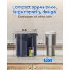 imageWaterdrop FreshTaste Instant Water Filter Pitcher Rechargeable Powerful Dispenser Reduce Chlorine Lead Copper Purify Soften Water 17Cup White Does not Lower TDSMidnight Blue