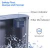 imageWaterdrop FreshTaste Instant Water Filter Pitcher Rechargeable Powerful Dispenser Reduce Chlorine Lead Copper Purify Soften Water 17Cup White Does not Lower TDSMidnight Blue