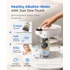 imageWaterdrop FreshTaste Instant Water Filter Pitcher Rechargeable Powerful Dispenser Reduce Chlorine Lead Copper Purify Soften Water 17Cup White Does not Lower TDSAdvanced White