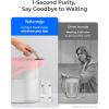 imageWaterdrop FreshTaste Instant Water Filter Pitcher Rechargeable Powerful Dispenser Reduce Chlorine Lead Copper Purify Soften Water 17Cup White Does not Lower TDSBlush pink