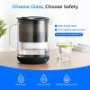 imageWaterdrop Glass Water Filter Pitcher with 1 Filter EcoFriendly with NSF 53ampamp42ampamp372 Certified Filter 7Cup Reduces PFOAPFOS Chlorine Cadmium Copper Mercury BPA Free Easy to Clean WhiteBlack