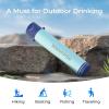 imageWaterdrop Gravity Water Filter Straw Camping Water Filtration System Water Purifier Survival for Travel Backpacking and Emergency Preparedness 15 gal Bag 01 Micron Light Blue4 straw