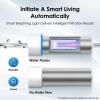 imageWaterdrop LED UV Ultrviolt Water Filter for Under Sink Water Filter System and Reverse Osmosis System Reduce up to 999 of Batria MercuryFree FCC Certified Stainless Steel 50 Year Life Tim