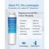 imageWaterdrop MSWF Refrigerator Water Filter Replacement for GE MSWF 101820A 101821B RWF1500A NSF 42ampamp372 Certified Pack of 3