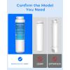 imageWaterdrop MSWF Refrigerator Water Filter Replacement for GE MSWF 101820A 101821B RWF1500A NSF 42ampamp372 Certified Pack of 3