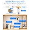 imageWaterdrop Mega Spin Down Sediment Filter Reusable Whole House Water Filter System for City Water Backwash Sediment Water Filter System 100 Micron5 Micron PP Filter 1quot MNPT  34quot FNPT BPA Free500200 Micron Filter