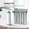 imageWaterdrop P1 Under Sink PP Water Filter Replacement for TSTUF UltraFiltration Under Sink Water Filter System 1 Pack
