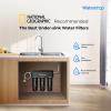 imageWaterdrop TSA 8 Layer Under Sink Water Filter System Under Sink Water Filtration System Reduces PFAS PFOAPFOS Fluoride Chlorine Bad Taste ampamp Odor NSFANSI 42 Certified Element USA TechNo Extra FaucetChlorine and Fluoride Reduction