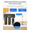 imageWaterdrop TSBPF Under Sink Water Filter   Chlorine Chloramine Fluoride PFAS TasteampampOdor 9 Layer Under Sink Water Filtration Systemwith A Separate FaucetBlack