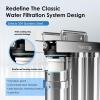imageWaterdrop TSTUF 001m UltraFiltration Under Sink Water Filter System Stainless Steel Water Filter for Sink 5X Service Life Under Sink Water Filtration System Removes 99 of ContaminantsDirect Connect to Main Tap