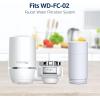 imageWaterdrop Ultra Filtration Faucet System Replacement Water Filters for Skin Care WDFF02A Fits WDFC02 WDFC01 WDFC06 Last Up to 9 Months Pack of 3