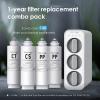 imageWaterdrop Undersink Replacement Water Filter Compo Pack 2PPCTCS