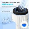 imageWaterdrop WD10ALK Under Sink Water Filter Replacement for Waterdrop TSBALK 8 Layer High Capacity Alkaline Under Sink Water Filtration System
