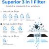 imageWaterdrop WDG3CF Filter Replacement for WDG3W WDG3P600 and WDG3P800W Reverse Osmosis System 6Month Lifetime