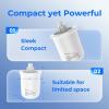 imageWaterdrop WDXT Small Water Pressure Tank RO Pressure Tank for All WDXseries Reverse Osmosis System to Connect the Refrigerator Mini RO Water Tank Fits quot Water Tubing WDX8X12X16 BPA Free