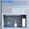 imageWaterdrop WDXT Small Water Pressure Tank RO Pressure Tank for All WDXseries Reverse Osmosis System to Connect the Refrigerator Mini RO Water Tank Fits quot Water Tubing WDX8X12X16 BPA Free