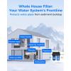 imageWaterdrop Whole House Water Filter Carbon Filter Reduce Iron ampamp Manganese Filter Cartridge Replacement for GE GXWH40L FXHTC Ispring Culligan RFCBBSA Whirlpool Any 10quot x 45quot System 5 MicronCTO Carbon Sediment Filter