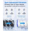 imageWaterdrop Whole House Water Filter Carbon Filter Reduce Iron ampamp Manganese Filter Cartridge Replacement for GE GXWH40L FXHTC Ispring Culligan RFCBBSA Whirlpool Any 10quot x 45quot System 5 MicronCTO Carbon Sediment Filter