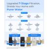imageWaterdrop Whole House Water Filter Carbon Filter Reduce Iron ampamp Manganese Filter Cartridge Replacement for GE GXWH40L FXHTC Ispring Culligan RFCBBSA Whirlpool Any 10quot x 45quot System 5 MicronAntiScale  Heavy Metal Filter
